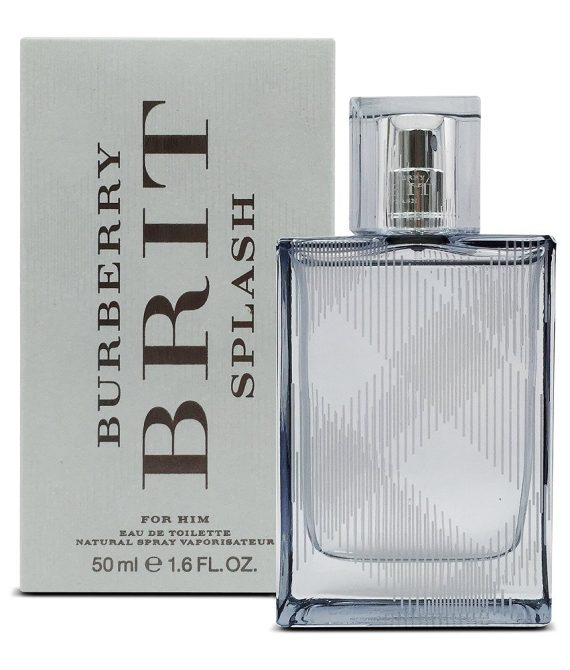 Burberry Brit Splash  For Him Edt  1.6 oz