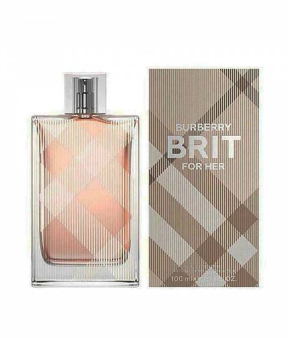 Burberry Brit For Her Edt 3.3 oz